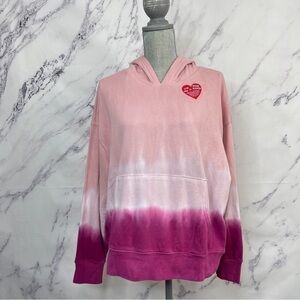 Wildfox | Olivia Pink Tie-Dye Hoodie | L